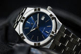 Maurice Lacroix Aikon Date Blue Dial Silver Steel Strap Watch for Men - AI1108-SS002-430-1 Buy Now By Maurice Lacroix