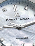 Maurice Lacroix Aikon White Mother of Pearl Dial Silver Steel Strap Watch for Women - A11006-SD502-170-1 Buy Now By Maurice Lacroix