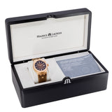 Maurice Lacroix Aikon Automatic Brown Dial Brown Leather Strap Watch For Men - AI6008-BRZ01-730-3 Buy Now By Maurice Lacroix