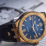 Maurice Lacroix Aikon Limited Edition Blue Dial Blue Leather Strap Watch For Men - AI6008-BRZ01-420-1 Buy Now By Maurice Lacroix