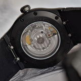 Maurice Lacroix Automatic Date Black Dial Black Leather Strap Watch For Men - AI6008-PVB01-330-1 Buy Now By Maurice Lacroix