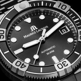 Maurice Lacroix Aikon Venturer Automatic Black Dial Silver Steel Strap Watch For Men - AI6057-SSL22-330-1 Buy Now By Maurice Lacroix