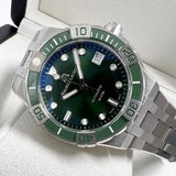 Maurice Lacroix Aikon Venturer Green Dial Silver Steel Strap Watch for Men - AI6057-SSL52-630-1 Buy Now By Maurice Lacroix