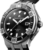 Maurice Lacroix Aikon Venturer Black Dial Black Rubber Strap Watch for Men - AI6058-SS001-330-1 Buy Now By Maurice Lacroix