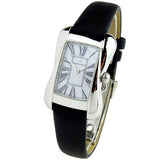 Maurice Lacroix Divina White Mother of Pearl Dial Black Leather Strap Watch for for Women - DV5011-SD531-120 Buy Now By Maurice Lacroix