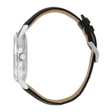 Citizen Eco Drive Silver Dial Black Leather Strap Watch For Men - AO9000-06B Buy Now By Citizen