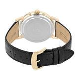 Citizen Watch Eco Drive Day & Date White Dial Black Leather Strap Watch For Men - AO9003-16A Buy Now By Citizen