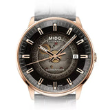 Mido Commander Automatic Black Dial Black Leather Strap Watch For Men - M021.407.36.411.00 Buy Now By Mido