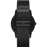 Emporio Armani Luigi White Dial Black Mesh Bracelet Watch For Men - AR11046 Buy Now By Emporio Armani