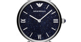 Emporio Armani Gianni T Bar Dark Blue Dial Silver Stainless Steel Watch For Women - AR11091 Buy Now By Emporio Armani