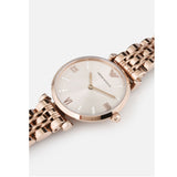 Emporio Armani T-Bar Gianni Rose Gold Dial Rose Gold Steel Strap Watch For Women - AR11059 Buy Now By Emporio Armani