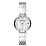 Emporio Armani Mother of Pearl Dial Silver Steel Strap Watch For Women - AR11112 Buy Now By Emporio Armani