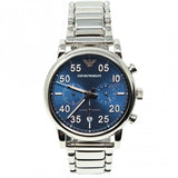 Emporio Armani Luigi Chronograph Blue Dial Silver Steel Strap Watch For Men - AR11132 Buy Now By Emporio Armani