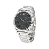 Emporio Armani Classic Quartz Grey Dial Silver Steel Strap Watch For Men - AR11134 Buy Now By Emporio Armani