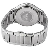 Emporio Armani Renato Quartz Black Dial Silver Steel Strap Watch For Men - AR11179 Buy Now By Emporio Armani