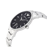 Emporio Armani Renato Quartz Black Dial Silver Steel Strap Watch For Men - AR11181 Buy Now By Emporio Armani