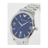 Emporio Armani Giovanni Quartz Blue Dial Silver Steel Strap Watch For Men - AR11227 Buy Now By Emporio Armani