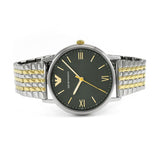 Emporio Armani Kappa Quartz Black Dial Two Tone Mesh Bracelet Watch For Men - AR11228 Buy Now By Emporio Armani