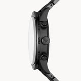 Emporio Armani Mario Chronograph Black Dial Black Steel Strap Watch For Men - AR11242 Buy Now By Emporio Armani