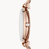 Emporio Armani Gianni T Bar Mother of Pearl Dial Rose Gold Mesh Bracelet Watch For Women - AR11320 Buy Now By Emporio Armani