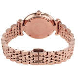 Emporio Armani Gianni T Bar Quartz Mother of Pearl Dial Rose Gold Steel Strap Watch For Women - AR11385 Buy Now By Emporio Armani