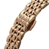 Emporio Armani Gianni T-Bar Quartz Crystals Black Dial Gold Steel Strap Watch For Women - AR11423 Buy Now By Emporio Armani