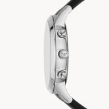 Emporio Armani Giovanni Analog Black Dial Black Leather Strap Watch For Men - AR11431 Buy Now By Emporio Armani