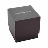 Emporio Armani Mia Three Hand Crystals Blue Dial Silver Steel Strap Watch For Women - AR11630 Buy Now By Emporio Armani