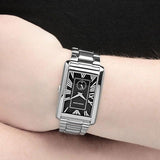 Emporio Armani Classic Analog Black Dial Silver Steel Strap Watch For Men - AR1608 Buy Now By Emporio Armani