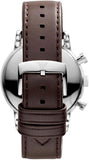 Emporio Armani Classic Chronograph Brown Dial Brown Leather Strap Watch For Men - AR1734 Buy Now By Emporio Armani