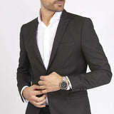 Emporio Armani Luigi Chronograph Black Dial Silver Mesh Bracelet Watch For Men - AR1811 Buy Now By Emporio Armani