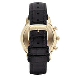 Emporio Armani Classic Chronograph White Dial Black Leather Strap Watch For Men - AR1892 Buy Now By Emporio Armani