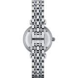 Emporio Armani Gianni T-Bar Mother of Pearl Dial Silver Stainless Steel Watch For Women - AR1908 Buy Now By Emporio Armani