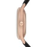 Emporio Armani Meccanico White Skeleton Dial Black Leather Strap Watch For Men - AR1924 Buy Now By Emporio Armani