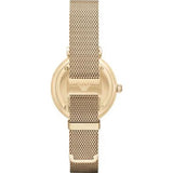 Emporio Armani Retro Gold Dial Gold Mesh Bracelet Watch For Women - AR1957 Buy Now By Emporio Armani