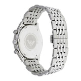 Emporio Armani Luigi Chronograph Quartz Blue Dial Silver Steel Strap Watch For Men - AR1974 Buy Now By Emporio Armani