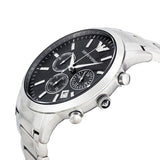 Emporio Armani Classic Chronograph Black Dial Silver Steel Strap Watch For Men - AR2434 Buy Now By Emporio Armani
