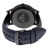 Emporio Armani Renato Chronograph Quartz Blue Dial Blue Leather Strap Watch For Men - AR2481 Buy Now By Emporio Armani