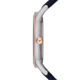 Emporio Armani Renato Analog Blue Dial Black Leather Strap Watch For Men - AR2506 Buy Now By Emporio Armani