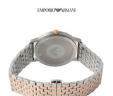 Emporio Armani Gianni T Bar Mother of Pearl Dial Two Tone Steel Strap Watch For Women - AR2508 Buy Now By Emporio Armani