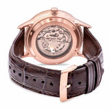 Emporio Armani Meccanico Automatic Silver Dial Brown Leather Strap Watch For Men - AR60039 Buy Now By Emporio Armani