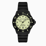 Emporio Armani Sea Explorer Automatic Yellow Dial Black Silicone Strap Watch For Men - AR60085 Buy Now By Emporio Armani