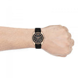 Emporio Armani Sigma Chronograph Black Dial Black SIlicon Strap Watch For Men - AR6066 Buy Now By Emporio Armani