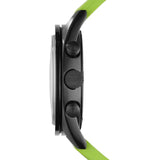 Emporio Armani Sports Analog Black Dial Green Rubber Strap Watch For Men - AR6115 Buy Now By Emporio Armani