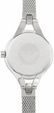 Emporio Armani Classic Quartz Black Dial Silver Steel Strap Watch For Women - AR7328 Buy Now By Emporio Armani