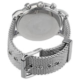Emporio Armani Luigi Black Dial Silver Mesh Bracelet Watch For Men - AR8032 Buy Now By Emporio Armani