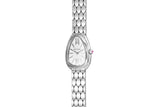 Bvlgari Serpenti Seduttori Quartz White Dial Silver Steel Strap Watch for Women - SERPENTI103141 Buy Now By Bvlgari