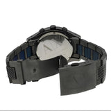 Armani Exchange Chronograph Blue Dial Grey Steel Strap Watch For Men - AX1166 Buy Now By Armani Exchange