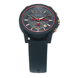 Armani Exchange Outerbanks Chronograph Blue Dial Blue Silicone Strap Watch For Men - AX1335 Buy Now By Armani Exchange
