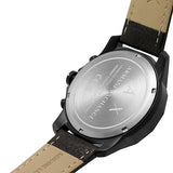 Armani Exchange Outerbanks Chronograph Black Dial Brown Leather Strap Watch For Men - AX1732 Buy Now By Armani Exchange